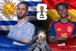 Trực tiếp bóng đá Uruguay - Tây Ban Nha: Bảo toàn ngôi đầu (World Cup)