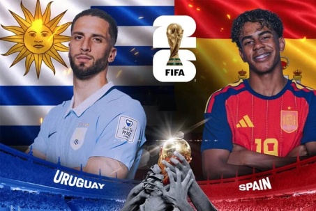 Trực tiếp bóng đá Uruguay - Tây Ban Nha: Bảo toàn ngôi đầu (World Cup)