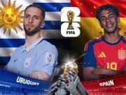 Trực tiếp bóng đá Uruguay - Tây Ban Nha: Bảo toàn ngôi đầu (World Cup)