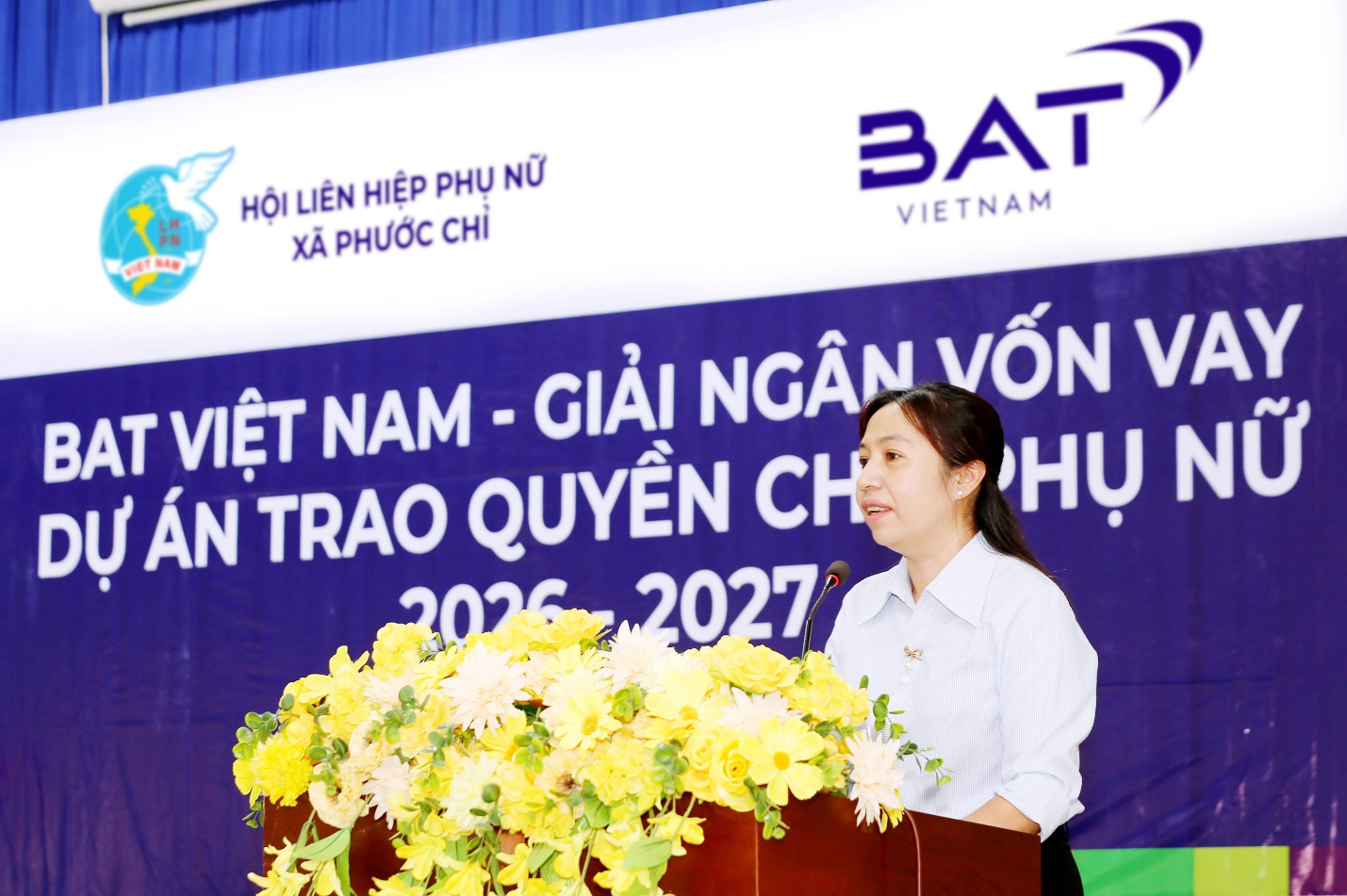 Bà Thi Thị Bé Loan, Chủ tịch Hội Liên hiệp Phụ nữ xã Phước Chỉ cho biết việc chăm lo đời sống người dân, nhất là phụ nữ có hoàn cảnh khó khăn, tiếp tục là một nhiệm vụ quan trọng của địa phương.
