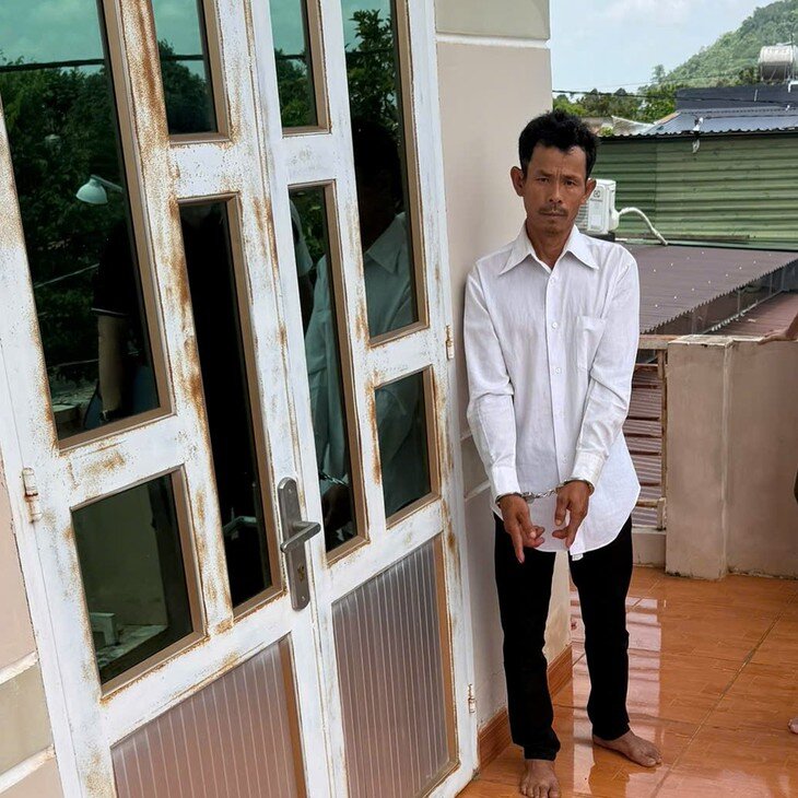 Đối tượng Trung đã bị bắt giữ sau nhiều năm lẩn trốn. Ảnh: SĐ.