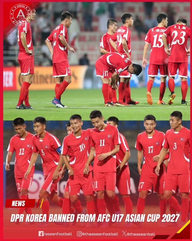 AFC phạt Triều Tiên hơn 1 tỉ đồng, cấm dự giải U17 châu Á - 1