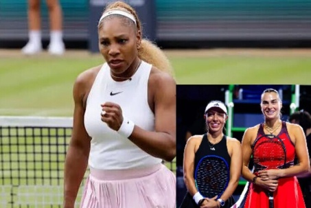 "Chị đại" Serena làm lu mờ tất cả ở Wimbledon, Sabalenka "thua như trẻ con" trước Pegula