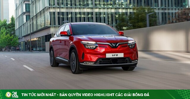 Giá xe VinFast VF 8 cập nhật tháng 6/2026