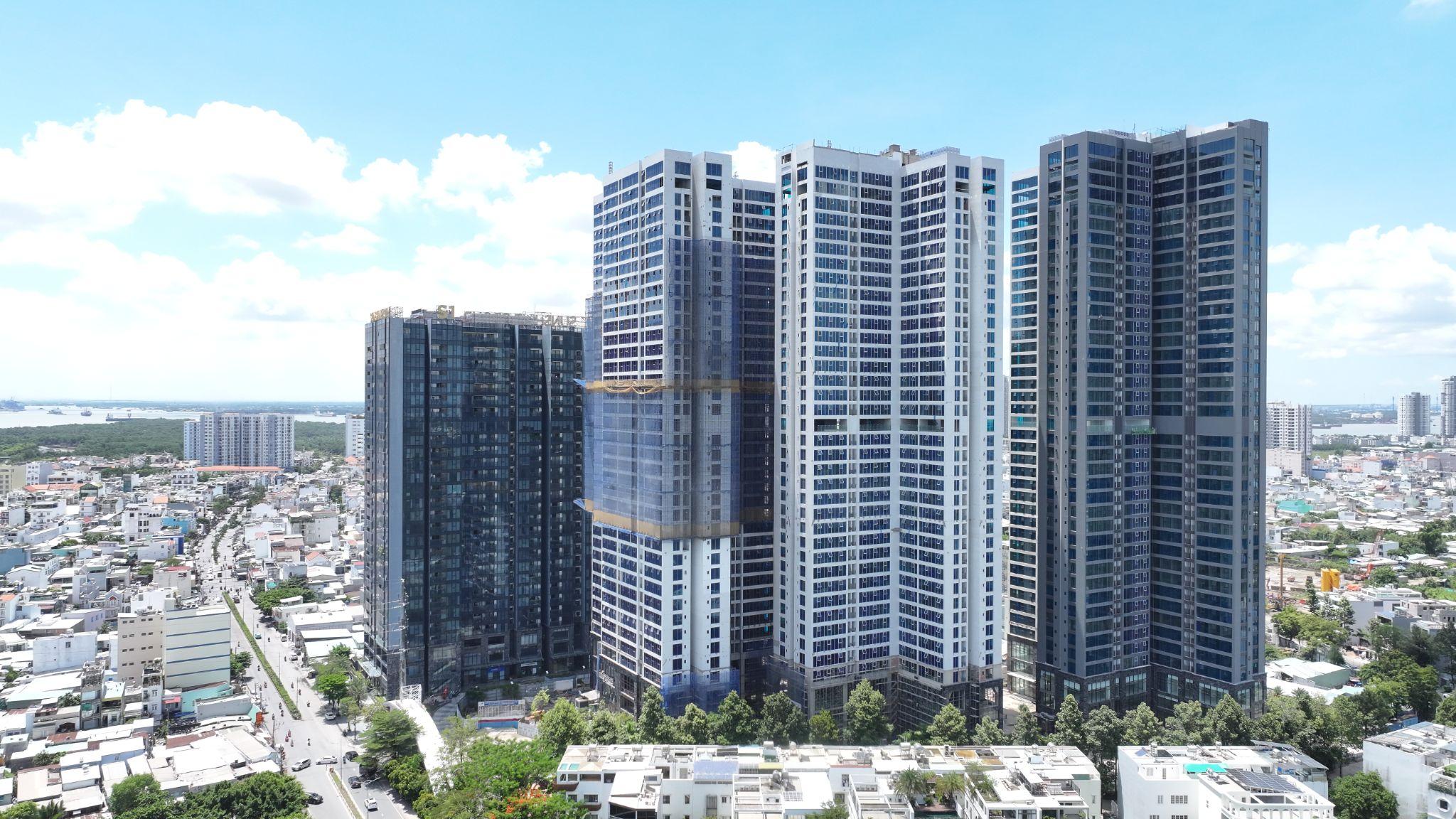 Tiến độ hiện hữu trở thành một trong những yếu tố tạo sức hút của Sunshine Sky City.