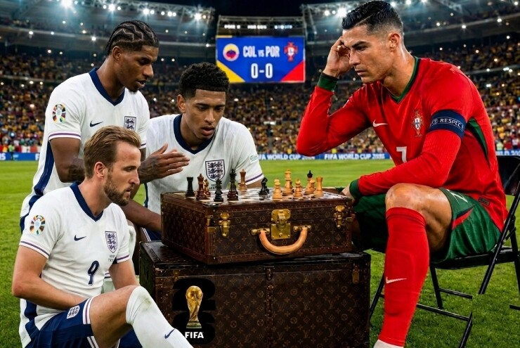 Bồ Đào Nha thoát hiểm ngày Ronaldo  " 0 điểm " , ĐT Anh ăn mừng trận cầu độc nhất lịch sử