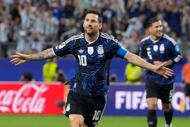 Ở tuổi gần 40, Messi dường như đang là phiên bản World Cup hoàn hảo nhất. Ảnh: AP