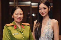 Nữ công an chìm vừa lộ diện trong phim cảnh sát hình sự VTV ngoài đời gợi cảm