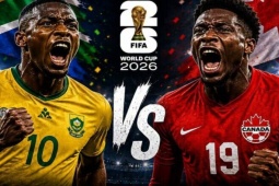 Trực tiếp bóng đá Nam Phi - Canada: Đại diện Bắc Mỹ mất lợi thế sân nhà (World Cup)