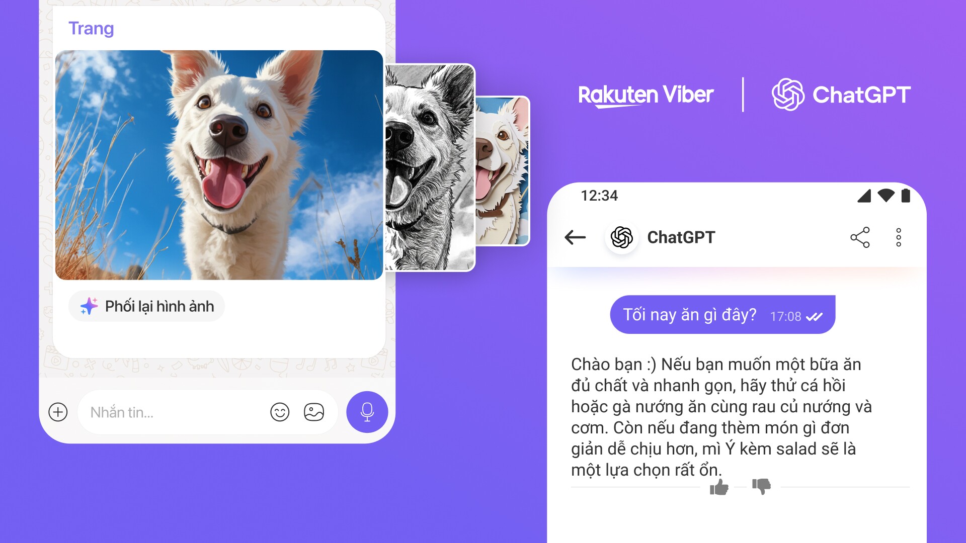 ChatGPT được tích hợp vào Viber.