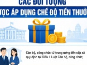 Những ai được hưởng chế độ tiền thưởng sau khi tăng lương cơ sở lên 2,53 triệu đồng?