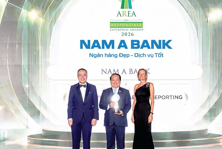 Nam Á Bank nhận giải thưởng quốc tế về Báo cáo Phát triển bền vững
