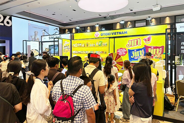 OTOKI VIET NAM mang trải nghiệm mì Hàn đến K-TREND VINA EXPO 2026, lan tỏa thương hiệu đến với người tiêu dùng Việt