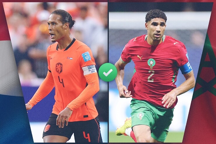 Trực tiếp bóng đá Hà Lan - Morocco: "Cơn lốc da cam" đọ tài "Vua châu Phi" (World Cup)