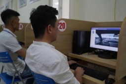 Chính thức bỏ bài thi mô phỏng tình huống giao thông trong sát hạch lái xe từ 1/7