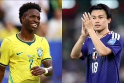Trực tiếp bóng đá Brazil - Nhật Bản: Giải mã "ngựa ô" châu Á (World Cup)