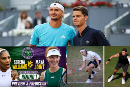 Tennis đỉnh cao Wimbledon: Zverev và Fritz gặp khó, "chị đại" Serena tái xuất