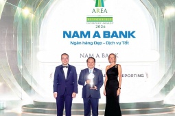 Nam Á Bank nhận giải thưởng quốc tế về Báo cáo Phát triển bền vững