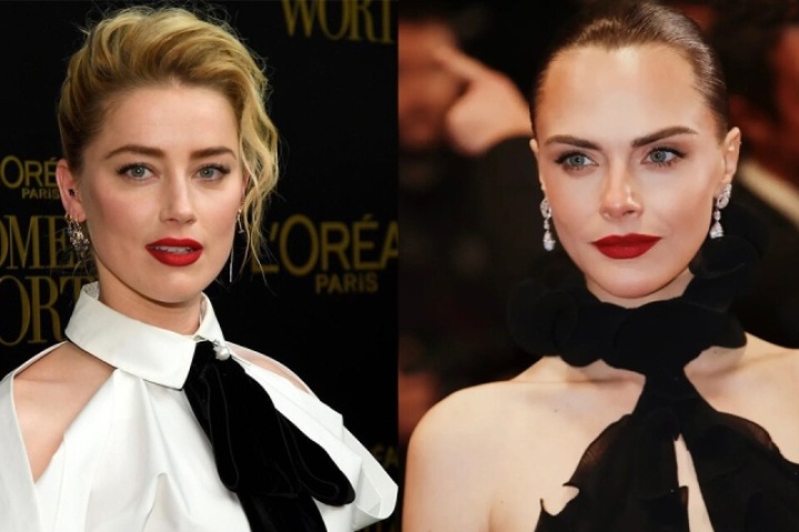 Cara Delevingne kể từng hẹn hò Amber Heard, Johnny Depp 'phát điên vì ghen'