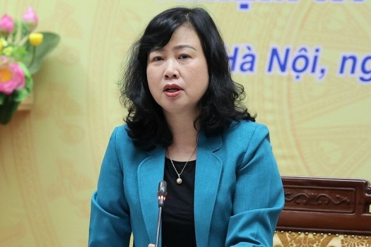 Bộ trưởng Y tế Đào Hồng Lan. Ảnh: Bộ Y tế