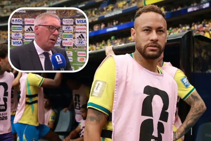 HLV Ancelotti giải thích vì sao lại không đưa Neymar vào sân