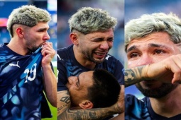 Giải mã giọt nước mắt của người hùng Paraguay sau khi loại Đức khỏi World Cup