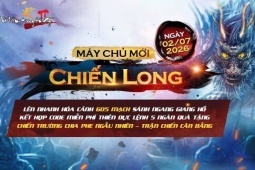Máy chủ Chiến Long khai mở, tạo điều kiện tăng trưởng nhanh cho game thủ Võ Lâm Truyền Kỳ II