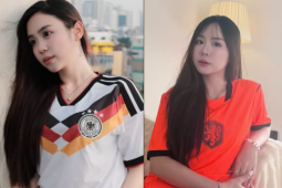 Hot girl người Lào Maysaa gây chú ý với bài đăng sau trận thua của Đức & Hà Lan