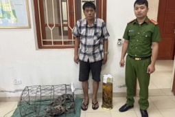 Ngâm rượu tay gấu, người đàn ông bị khởi tố