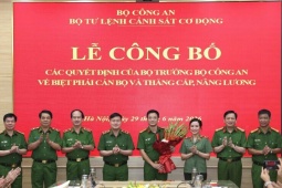 Phó Tư lệnh CSCĐ biệt phái công tác tại Bộ Tài chính