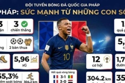 Khi xG lên tới 5,96, ĐT Pháp sẽ ghi bao nhiêu bàn vào lưới Thụy Điển?