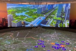Clip: Cận cảnh quy hoạch Thủ đô Hà Nội tầm nhìn 100 năm qua sa bàn 3D Mapping hiện đại