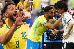Brazil thắng ngược Nhật Bản, tranh cãi Cunha "đếm cúp" khiêu khích đối thủ