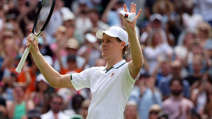 Sinner có tới 31 cú giao bóng ăn điểm trực tiếp ở trận đấu vòng 1 Wimbledon 2026