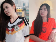 Hot girl người Lào Maysaa gây chú ý với bài đăng sau trận thua của Đức & Hà Lan