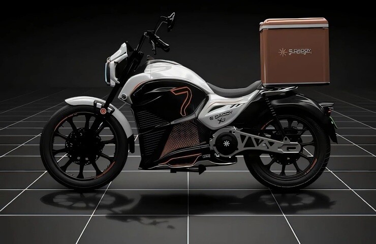 Mô tô điện mới chạy 200 km, đổi pin 2 phút, giá chỉ hơn 80 triệu - 1
