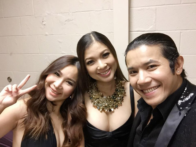 Duy Uyên sexy nổi bật bên ca sĩ Phạm Thanh Thảo và Kasim Hoàng Vũ.