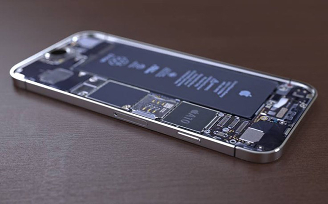 Bên trong bảng mạch của iPhone 7 concept