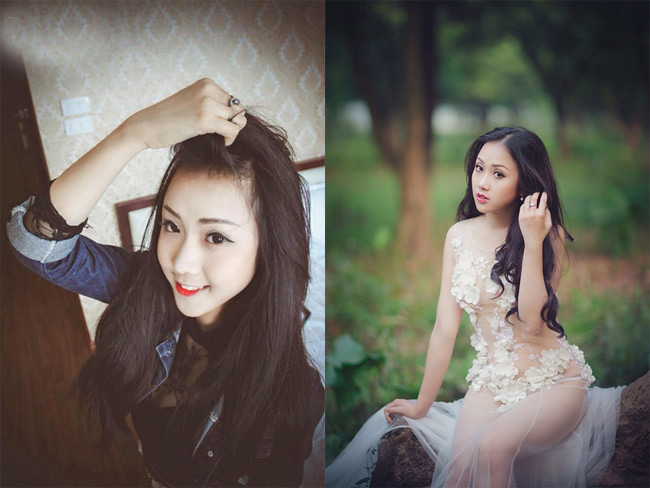 Diệu Anh, nữ sinh trường Cao đẳng Sư phạm Hà Nội cũng từng gây &#34;sốt&#34; cộng đồng mạng bởi bộ ảnh xuyên thấu