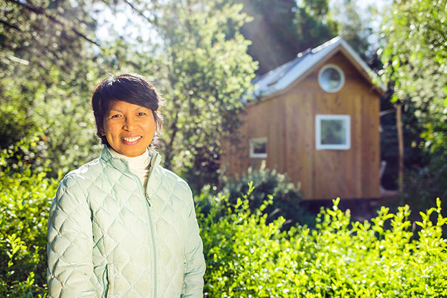 Căn nhà đáng mơ ước rộng 13m2 của cô Vina, California, Mỹ.