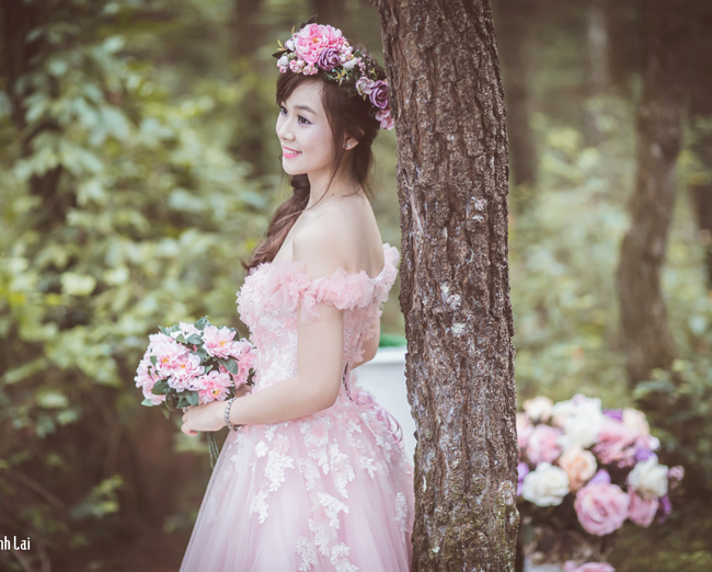 Hiện tại, Trang Linh đang làm người mẫu ảnh