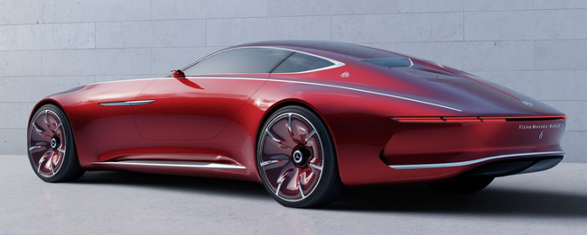 Vision Mercedes-Maybach 6 concept được xem như một siêu phẩm bởi thiết kế độc đáo kết hợp giữa cổ điển và hiện đại.