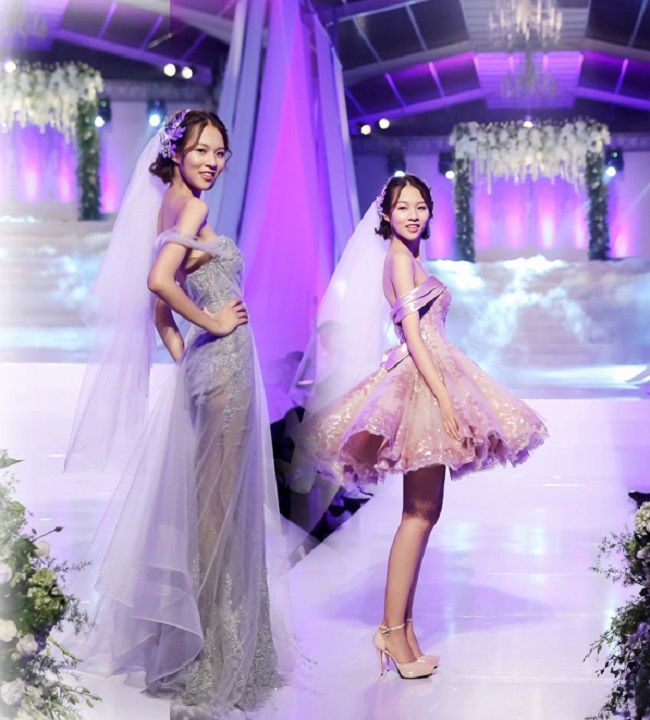 Tập 6 The Face: Phí Phương Anh tỏa sáng với trang phục áo cưới lộng lẫy.