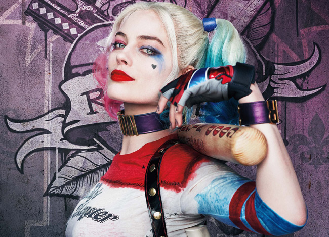 Hình ảnh nhân vật&nbsp;Harley Quinn trong bộ phim &#34;Biệt đội cảm tử&#34; đang &#34;làm mưa làm gió&#34; màn ảnh rộng Việt Nam và thế giới.&nbsp;