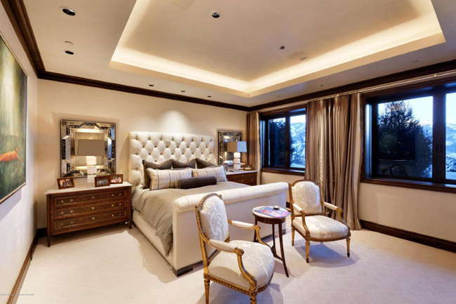 Hầu hết các phòng ngủ đều được trang trí theo phong cách sang trọng, cổ điển.