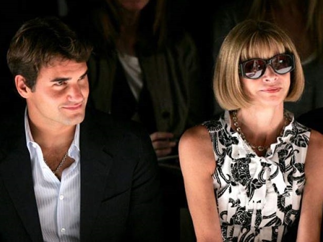 Duyên tình đặc biệt của Roger Federer và nữ hoàng làng thời trang