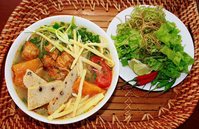 Bún chả cá Quy Nhơn, Bình Định