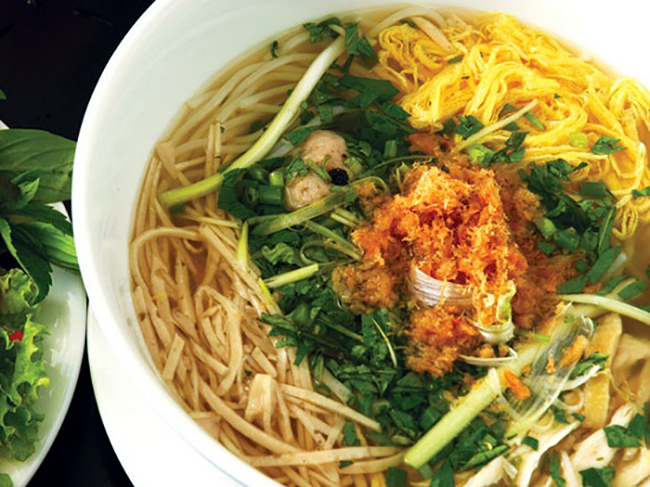 Bún thang lươn Hưng Yên