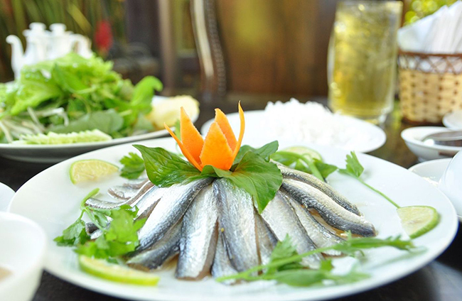 Gỏi cá trích, Kiên Giang