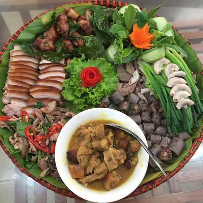Lợn cắp nách 6 món Lai Châu